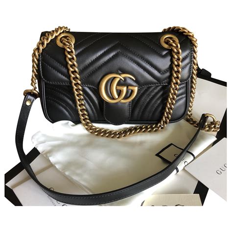 gucci cc marmont|gucci marmont small black.